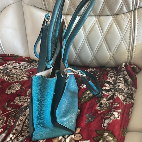 Michael Kors Turquoise Satchel - Picture 3 of 5